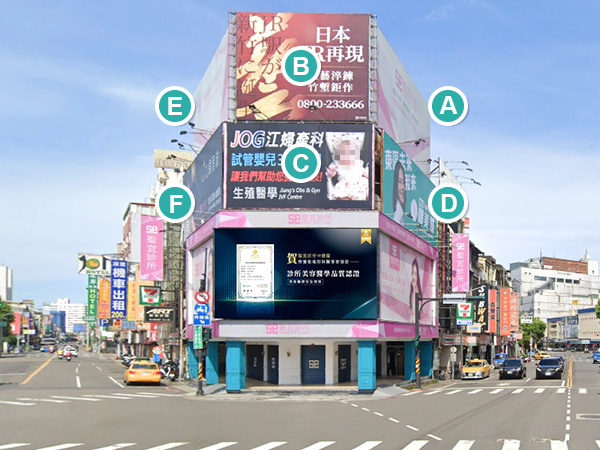 [廣告看板點位]新竹市東區-新竹火車站前